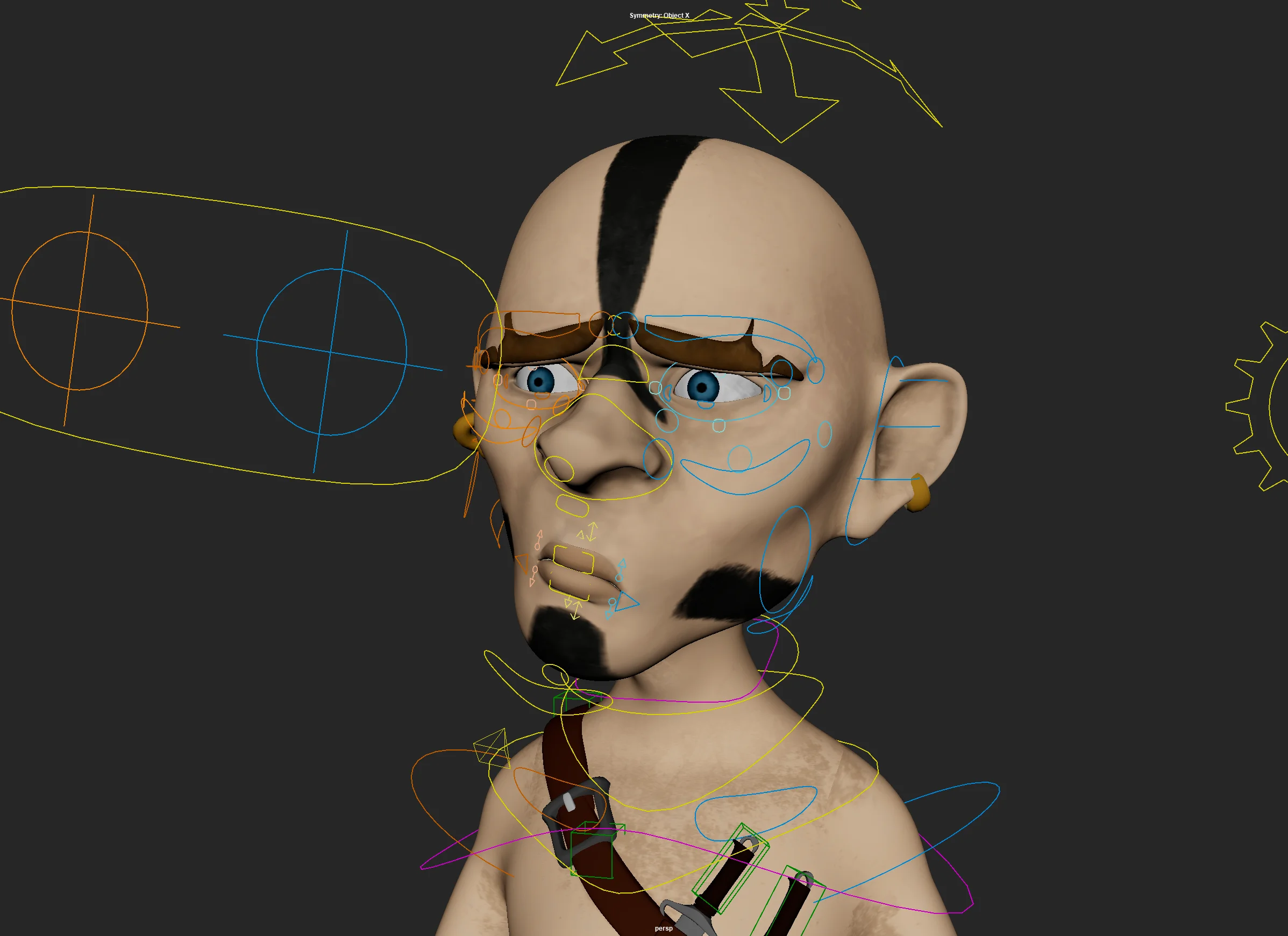 Korrax character rig